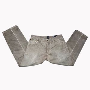 Kuhl Rydr Vintage Patina Dyed 36x30 Men’s Pants Cool Grey Green